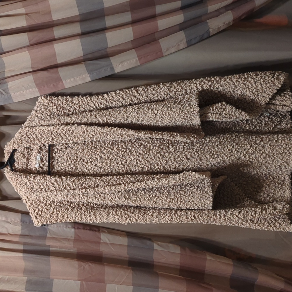 Soft Fawn colored tapered vest